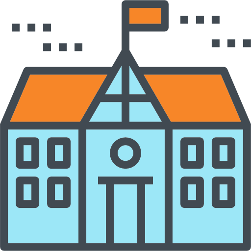 School - Free buildings icons