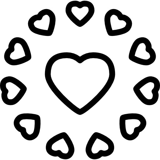 Hearts - Free shapes icons