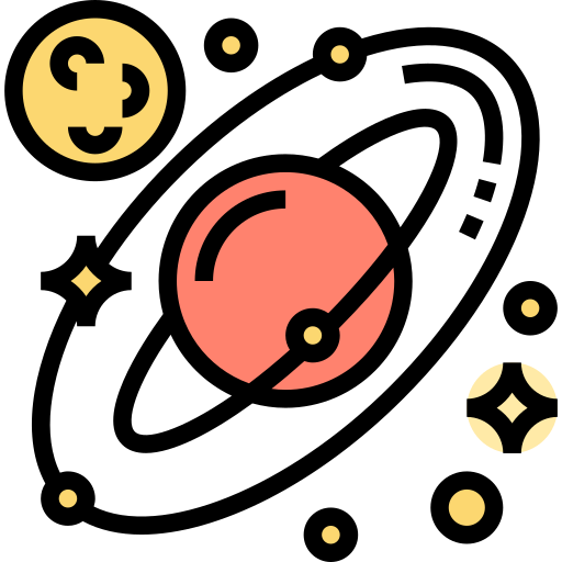 Astronomía icono gratis