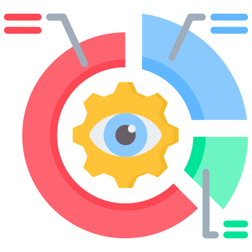 visualización icono gratis