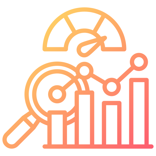 evaluación comparativa icono gratis