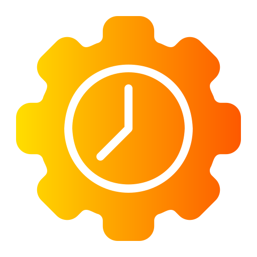 gestión del tiempo icono gratis