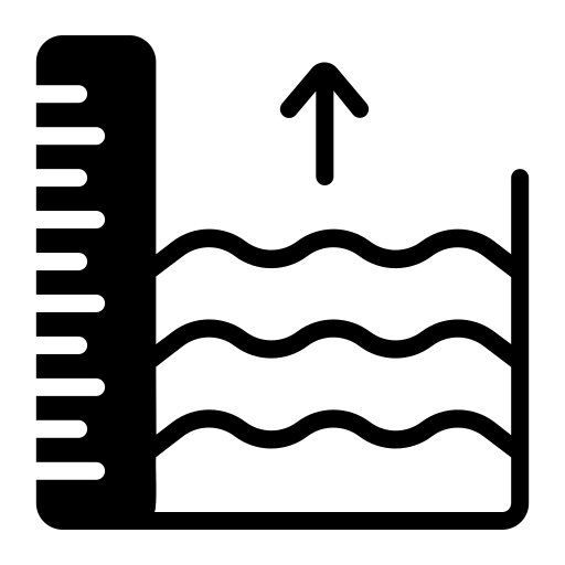 Water level free icon