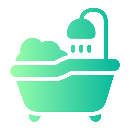 baignoire Icône gratuit baignoire Icône gratuit