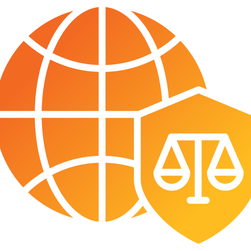 la loi internationale Icône gratuit