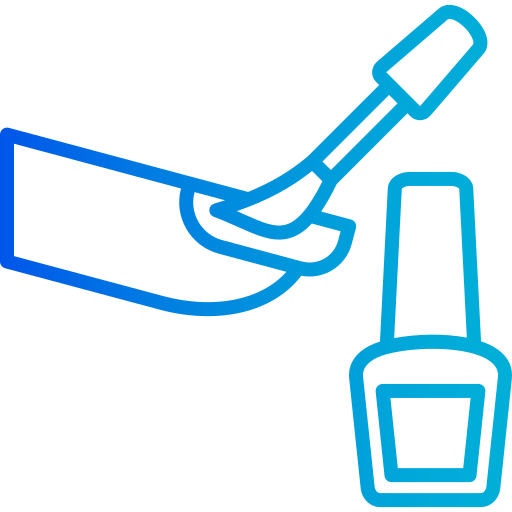 esmalte de uñas icono gratis