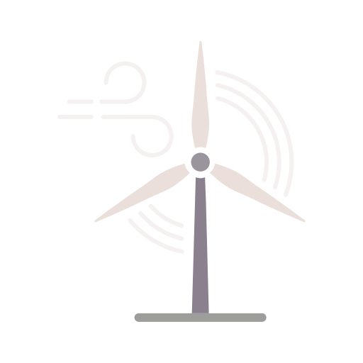 Éolienne Icône gratuit
