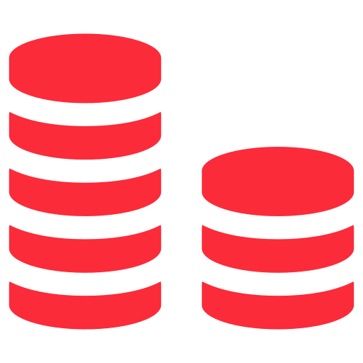 monedas icono gratis