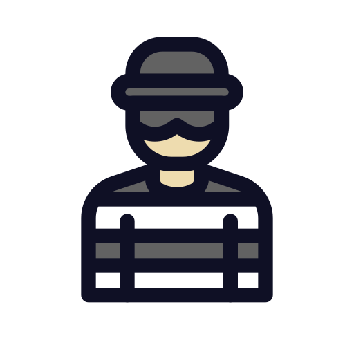 criminel Icône gratuit criminel Icône gratuit