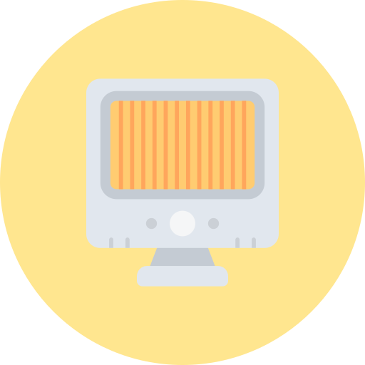 Heater free icon Heater free icon