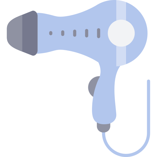 secador de pelo icono gratis