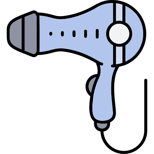secador de pelo icono gratis