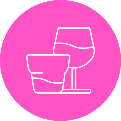 Glass free icon Glass free icon