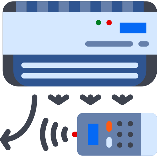 Ar condicionado grátis ícone