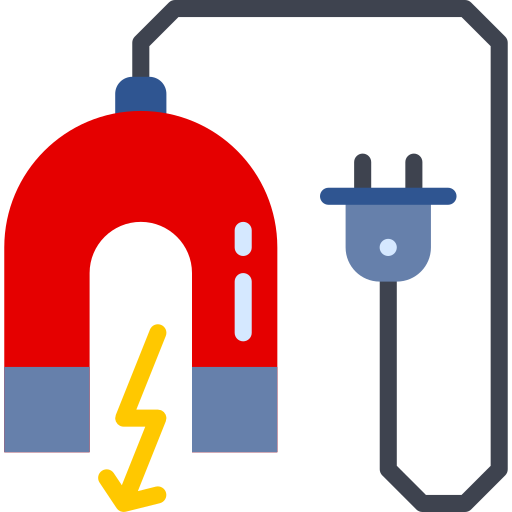 Electroimán icono gratis