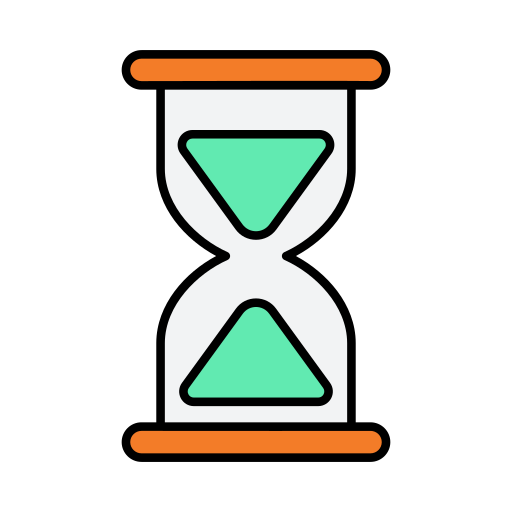 reloj de arena icono gratis