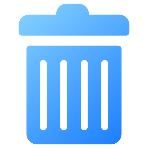 Trash free icon Trash free icon