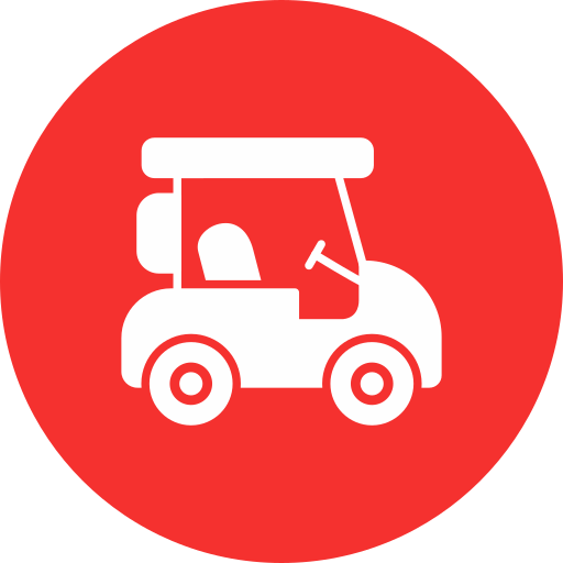 carro de golf icono gratis