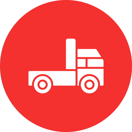 Грузовик-перевозчик бесплатно иконка