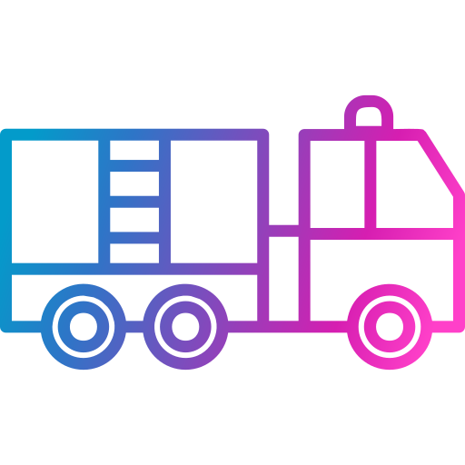 camión de bomberos icono gratis