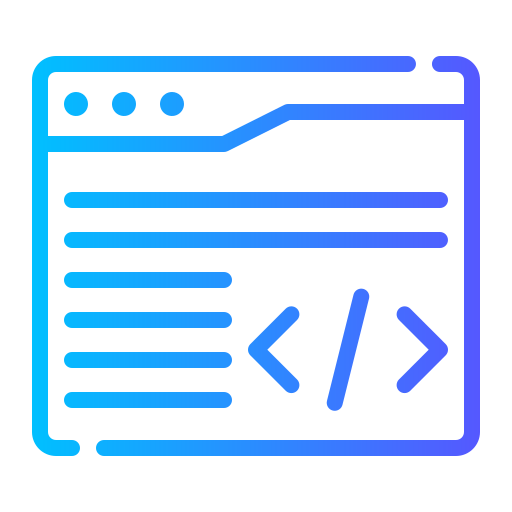 programación icono gratis