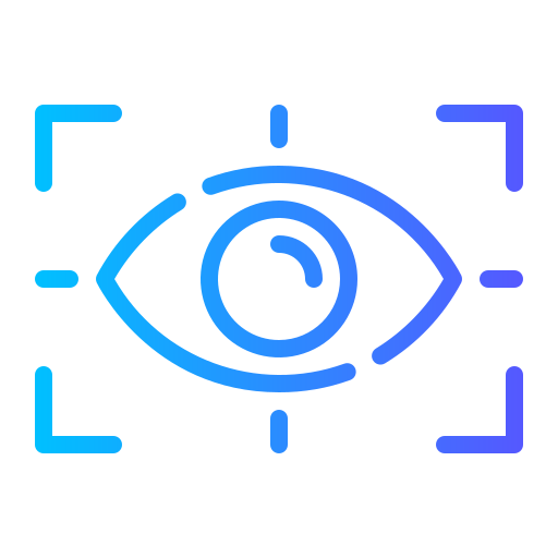 visión icono gratis