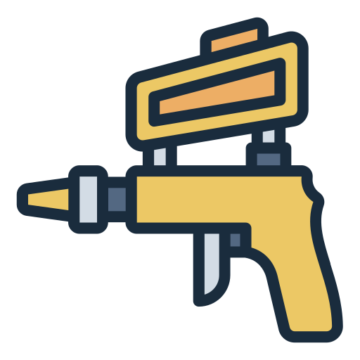 Blaster gun free icon