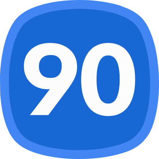 90 icono gratis