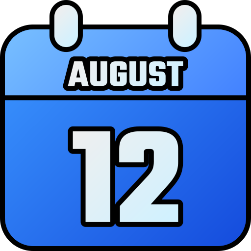 12. august kostenlos Icon