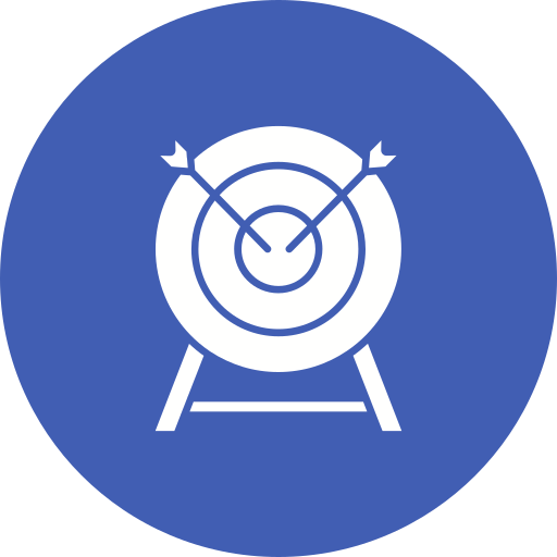 tiro al arco icono gratis