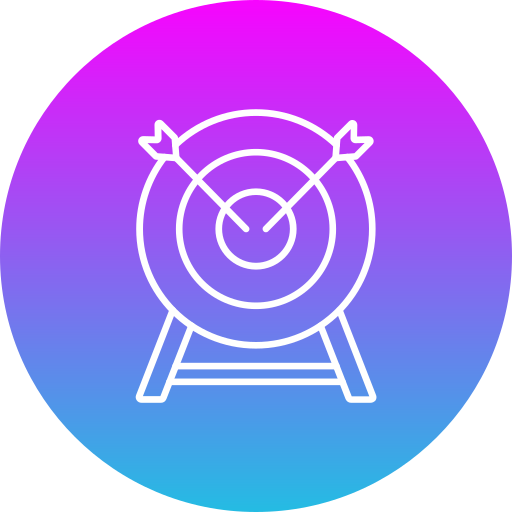 tiro al arco icono gratis