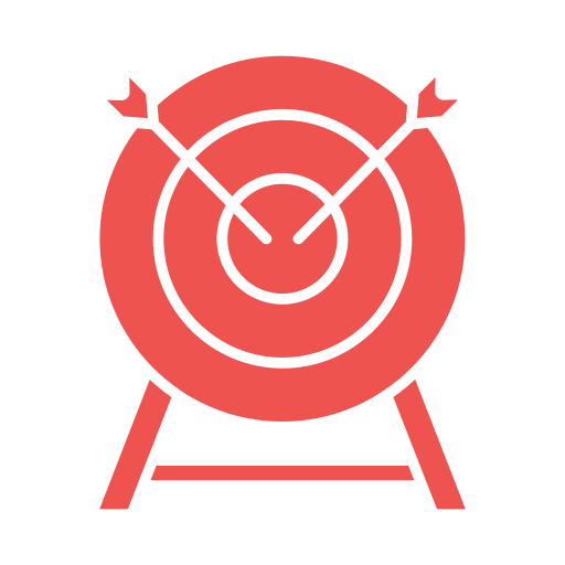 tiro al arco icono gratis