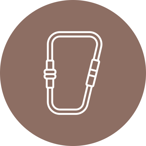 카라비너 무료 아이콘