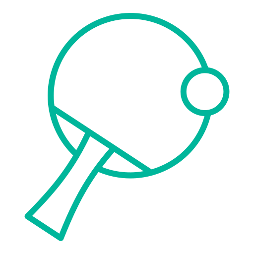 Настольный теннис бесплатно иконка Настольный теннис бесплатно иконка