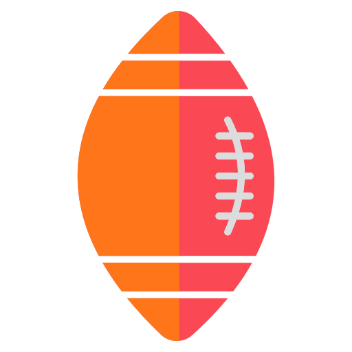 Rugby ball free icon Rugby ball free icon