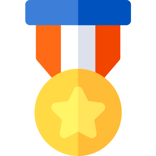 Medal Basic Rounded Flat icon