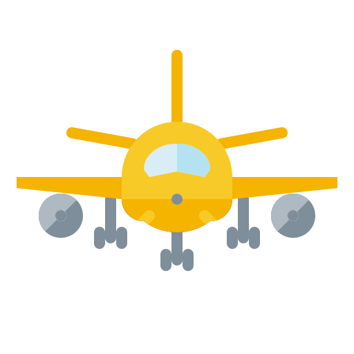 avión icono gratis