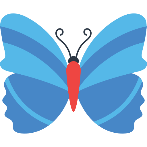 mariposa icono gratis