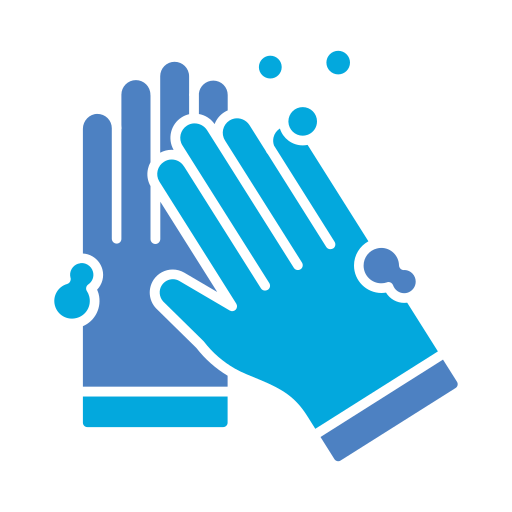 Hand wash free icon Hand wash free icon