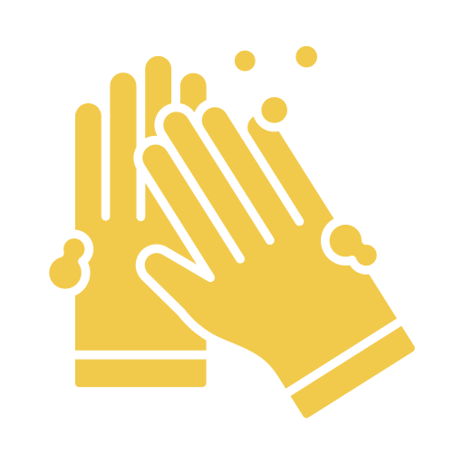 Hand wash free icon Hand wash free icon
