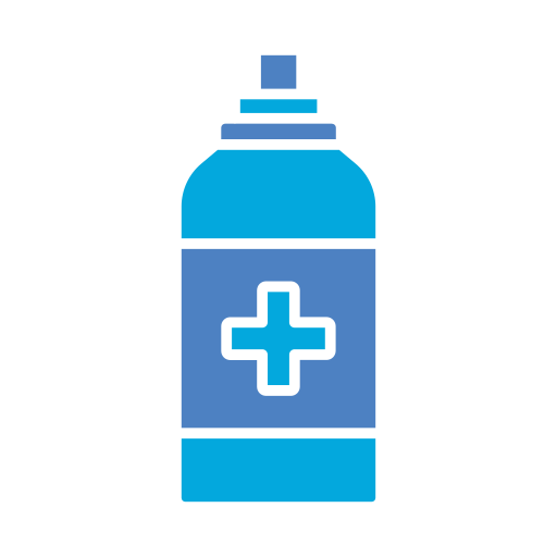 Antiseptic free icon