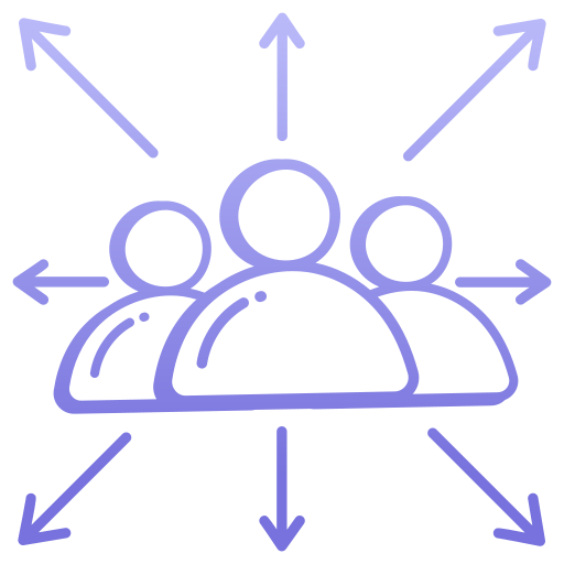 subcontratación icono gratis