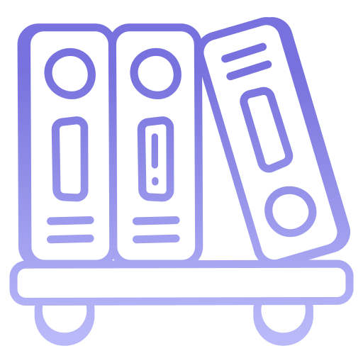 estante para libros icono gratis