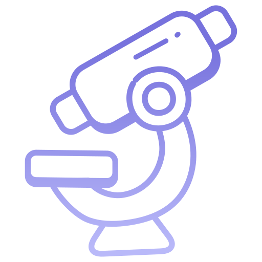 microscópio grátis ícone
