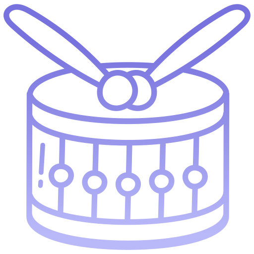 tambor icono gratis