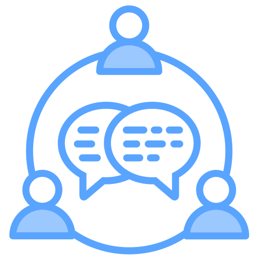 의사소통 무료 아이콘