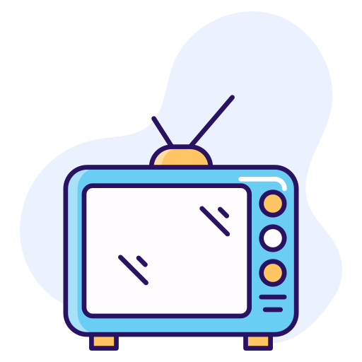 television vieja icono gratis