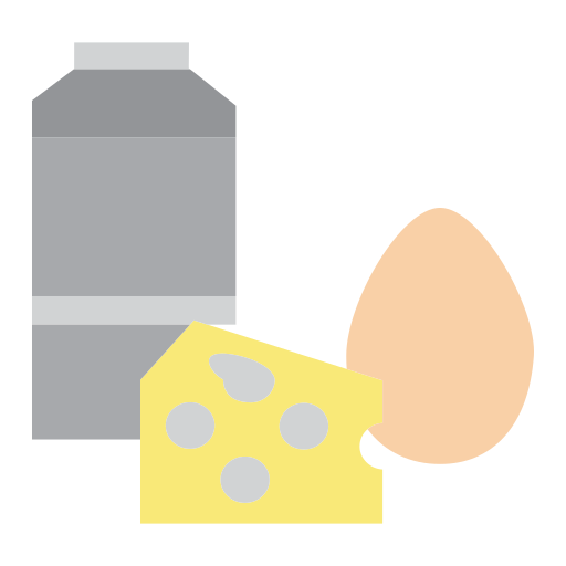 lácteos icono gratis