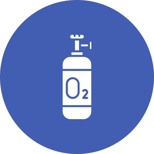 Oxygen tank free icon