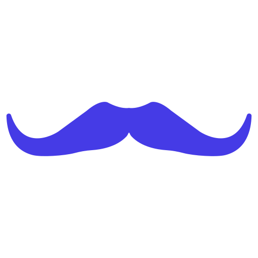 bigote icono gratis